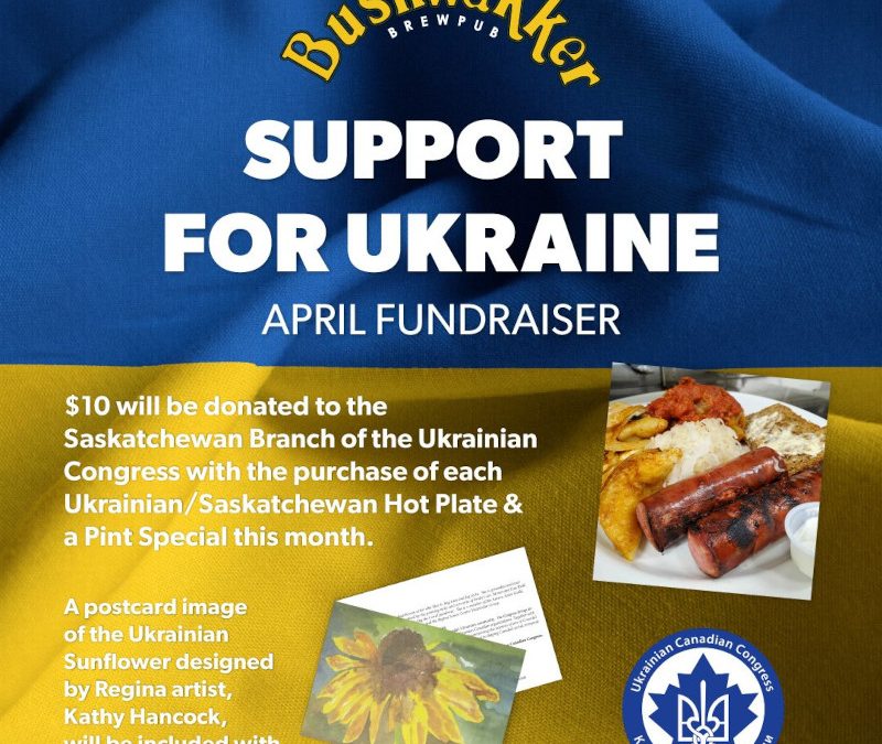 Bushwakker Support for Ukraine April Fundriser